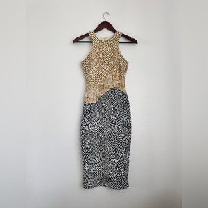 H&M midi body-con dress